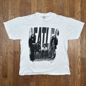 Vintage 90s The Beatles 1994 Backstage Press Band Single Stitch T Shirt Mens XL